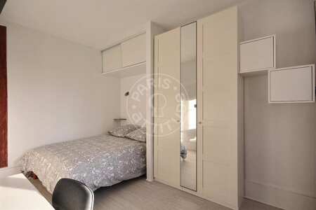 Chambre Appartement meublé - 28m²  - 1 chambre - Alésia - Paris