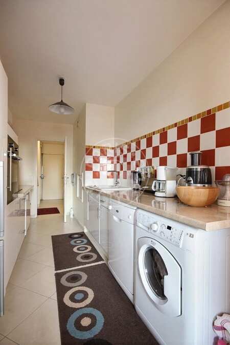 Cocina Piso amueblado - 65m²  - 1 dormitorio - Place d'Italie - París