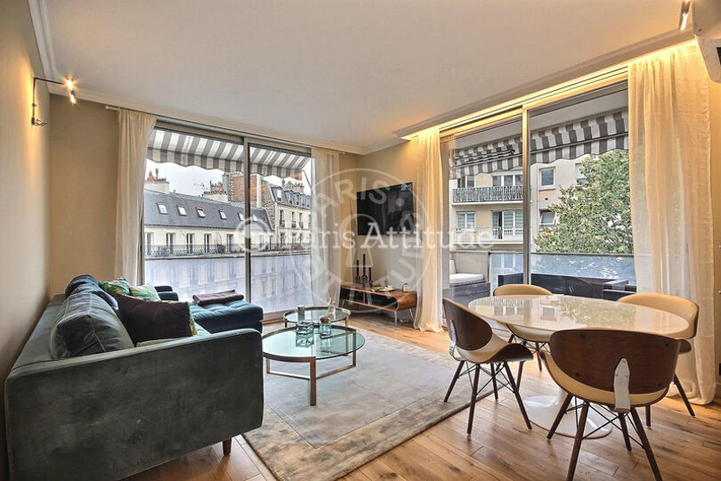Furnished 2 bedrooms - Paris 75016 - 13352