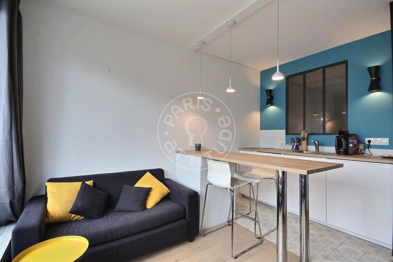 Möblierte Alkovenwohnung - Paris 75015 - 13363