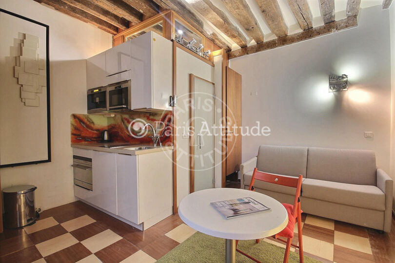 Furnished studio - Paris 75001 - 13366