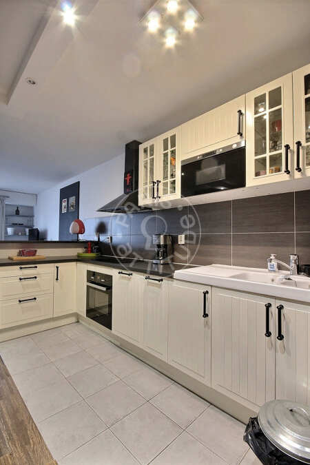 Cozinha Apartamento mobilado - 45m²  - 1 quarto - Riquet - Paris