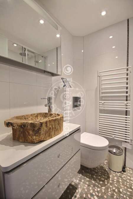 Baño Estudio amueblado - 16m²  - Châtelet - París