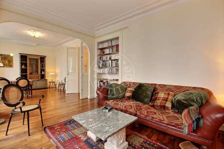 Salón Piso amueblado - 75m²  - 2 dormitorios - Porte de Vincennes - París