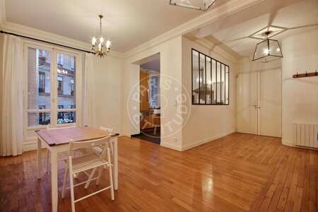 Esszimmer Möblierte wohnung - 106m²  - 2 Zimmer - Place Monge - Paris