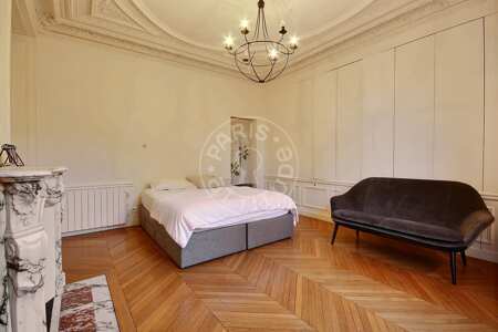 Schlafzimmer Möblierte wohnung - 106m²  - 2 Zimmer - Place Monge - Paris