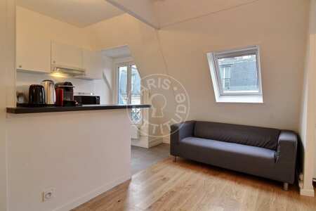 Wohnzimmer Möblierte studio - 23m²  - Poissonnière - Paris