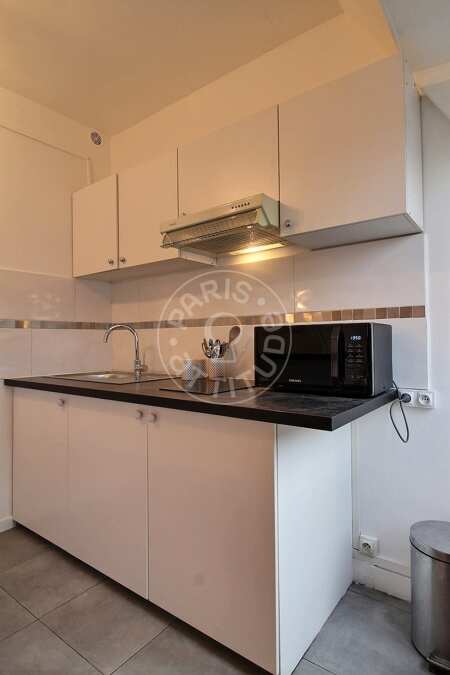 Küche Möblierte studio - 23m²  - Poissonnière - Paris