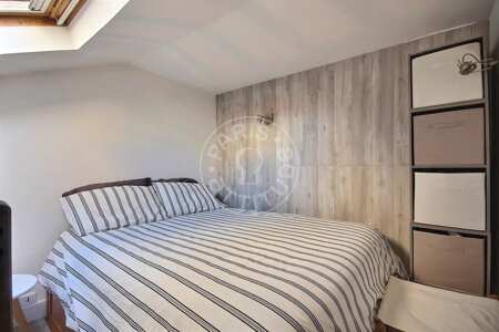 Bedroom Furnished duplex - 35m²  - 1 bedroom - Montorgueil - Paris