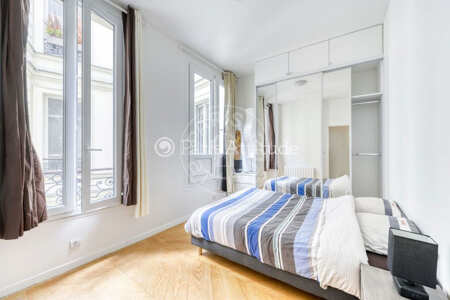 Chambre Appartement meublé - 150m²  - 3 chambres - Pyramides / Palais Royal - Paris