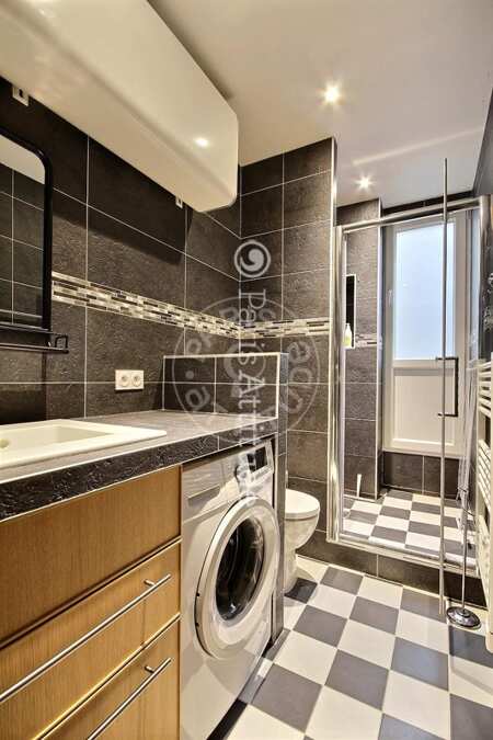 Casa de banho Studio mobilado - 31m² - Ménilmontant - Paris