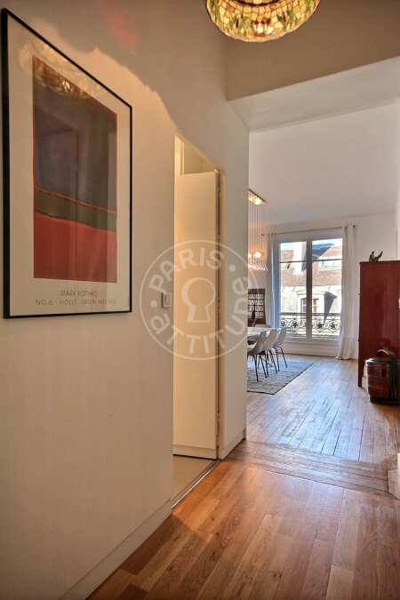 Entrada Piso amueblado - 109m²  - 2 dormitorios - Centre George Pompidou - París