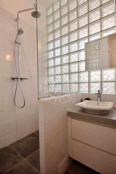 Baño Piso amueblado - 109m²  - 2 dormitorios - Centre George Pompidou - París