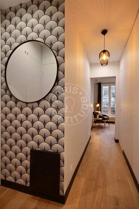 Entrée Appartement meublé - 45m²  - 1 chambre - Place Monge - Paris