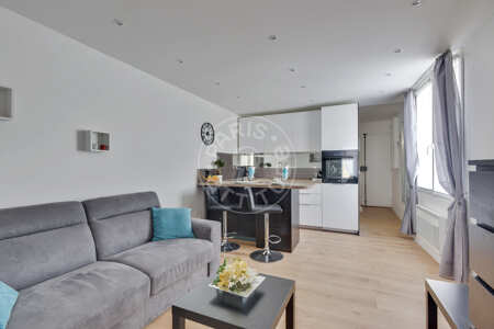 Salón Piso amueblado - 44m²  - 1 dormitorio - Montorgueil - París