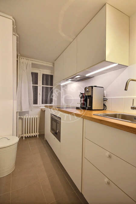Cozinha Quitinete mobilado - 20m²  - Montorgueil - Paris