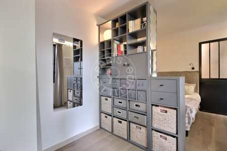 Schlafzimmer Möblierte maisonette - 28m²  - 1 Zimmer - Montmartre / Place des Abbesses - Paris