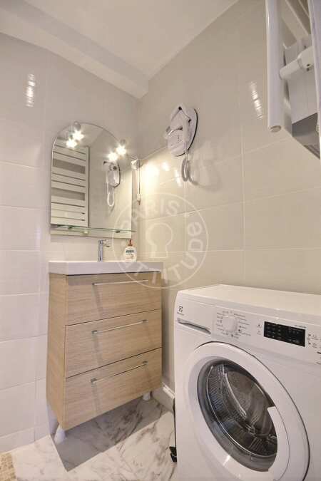 Bagno Monolocale arredato - 20m²  - Riquet - Parigi