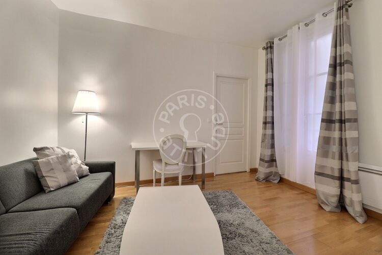 Salon - 1 chambre meublé - Paris 75008 - 13467
