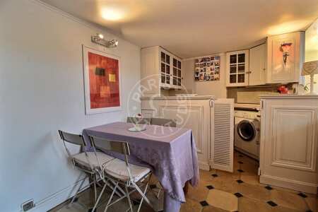 Sala de jantar Apartamento mobilado - 36m²  - 1 quarto - Saint-Lazare - Paris