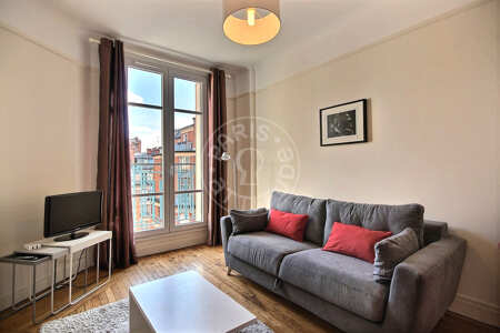 Wohnzimmer Möblierte wohnung - 42m²  - 1 Zimmer - Commerce - Paris