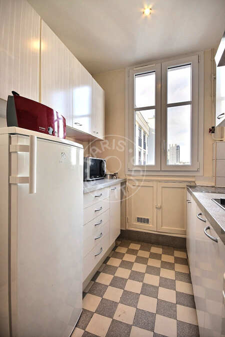 Küche Möblierte wohnung - 42m²  - 1 Zimmer - Commerce - Paris