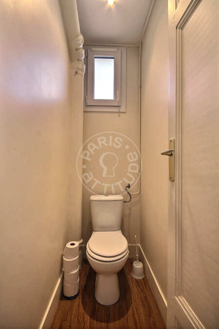 WC Möblierte wohnung - 42m²  - 1 Zimmer - Commerce - Paris