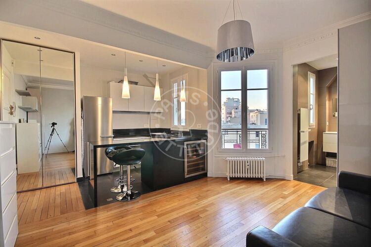 Salon - Studio meublé - Paris 75017 - 13484