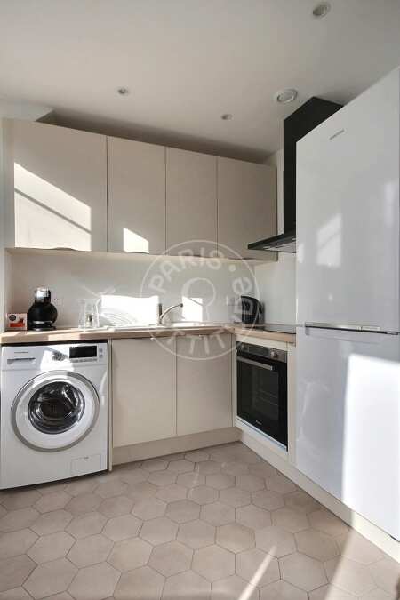 Cuisine Appartement meublé - 42m²  - 1 chambre - Convention - Paris