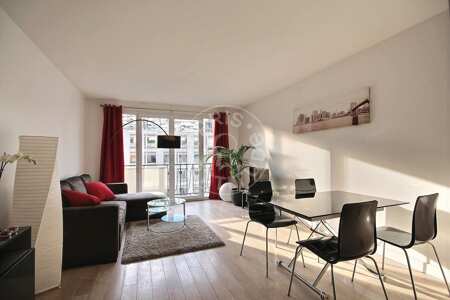 Wohnzimmer Möblierte wohnung - 50m²  - 1 Zimmer - Place d'Italie - Paris