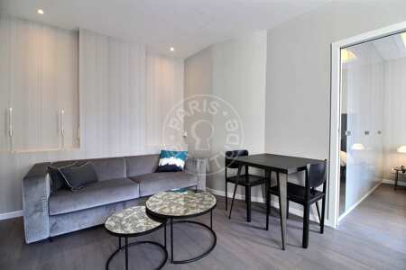 Wohnzimmer Möblierte wohnung - 35m²  - 1 Zimmer - Champs-Elysées - Paris
