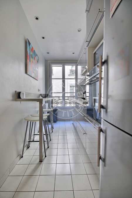 Cocina Piso amueblado - 80m²  - 2 dormitorios - Porte Maillot / Palais des Congrès - París