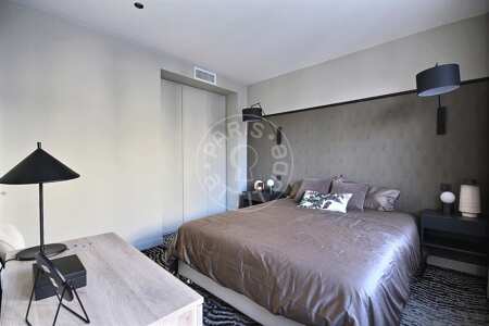 Schlafzimmer Möblierte wohnung - 53m²  - 1 Zimmer - Triangle d'Or - Paris