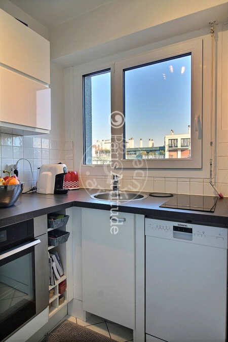 Cuisine Appartement meublé - 38m²  - 1 chambre - Convention - Paris