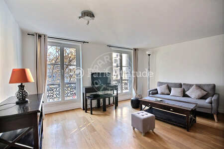 Sala Apartamento mobilado - 54m²  - 2 quartos - Arc de Triomphe - Paris