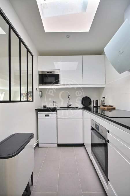 Cucina Appartamento arredato - 57m²  - 1 locale - Tour Eiffel - Parigi