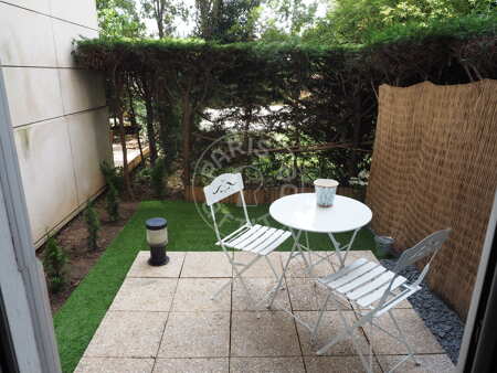Terrasse Studio meublé - 27m²  - Convention - Paris