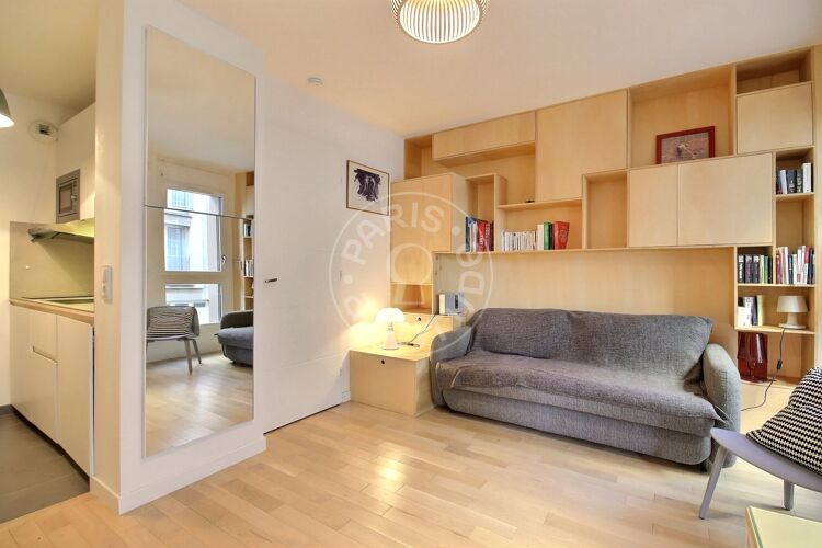 Living room - Furnished studio - Paris 75013 - 13522