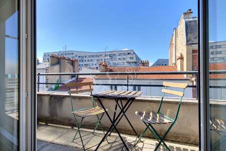 Terrace Furnished apartment - 35m²  - 1 bedroom - Alésia - Paris