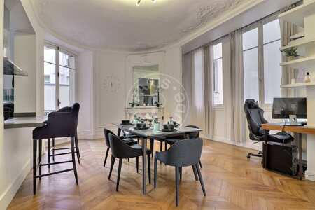 Sala da pranzo Appartamento arredato - 145m²  - 3 locali - Victor Hugo - Parigi