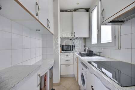 Cuisine Appartement meublé - 35m²  - 1 chambre - Neuilly-sur-Seine
