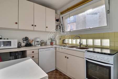 Cuisine Appartement meublé - 70m²  - 2 chambres - Montparnasse - Paris