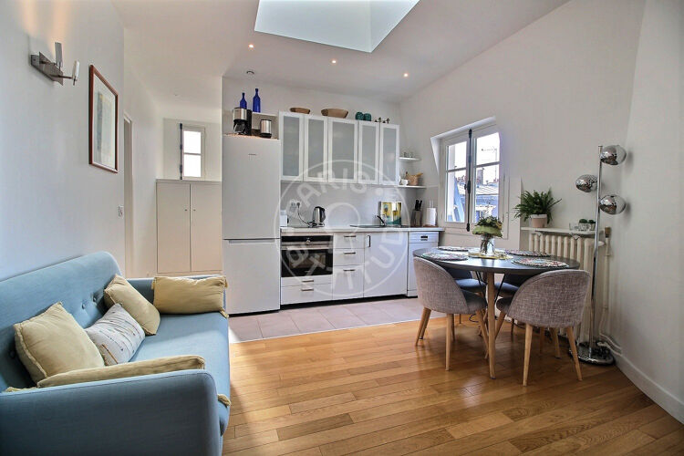 Salotto - 2 locali arredato - Parigi 75016 - 13566