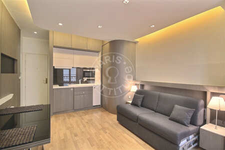 Sala Quitinete mobilado - 18m²  - Les Gobelins - Paris