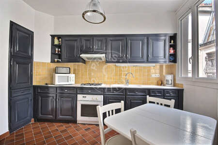 Cuisine Appartement meublé - 51m²  - 1 chambre - Jules Joffrin - Mairie du 18ème - Paris