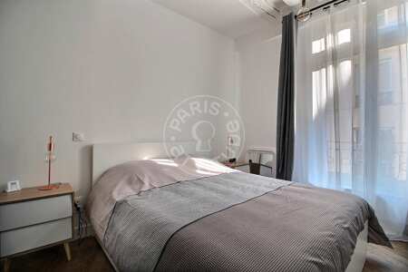 Camera da letto Appartamento arredato - 42m²  - 1 locale - Strasbourg Saint-Denis - Parigi