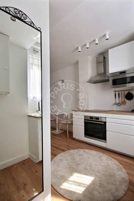 Eingangsbereich Möblierte studio - 23m²  - Alésia - Paris