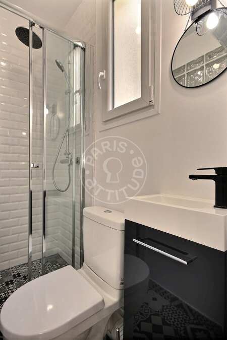 Bagno Appartamento arredato - 20m²  - 1 locale - Charonne - Parigi