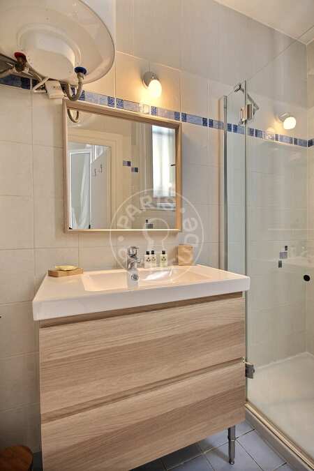 Bagno Appartamento arredato - 33m² - 1 locale - Gambetta - Parigi