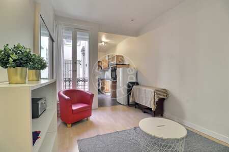 Salón Piso amueblado - 33m²  - 1 dormitorio - Gambetta - París
